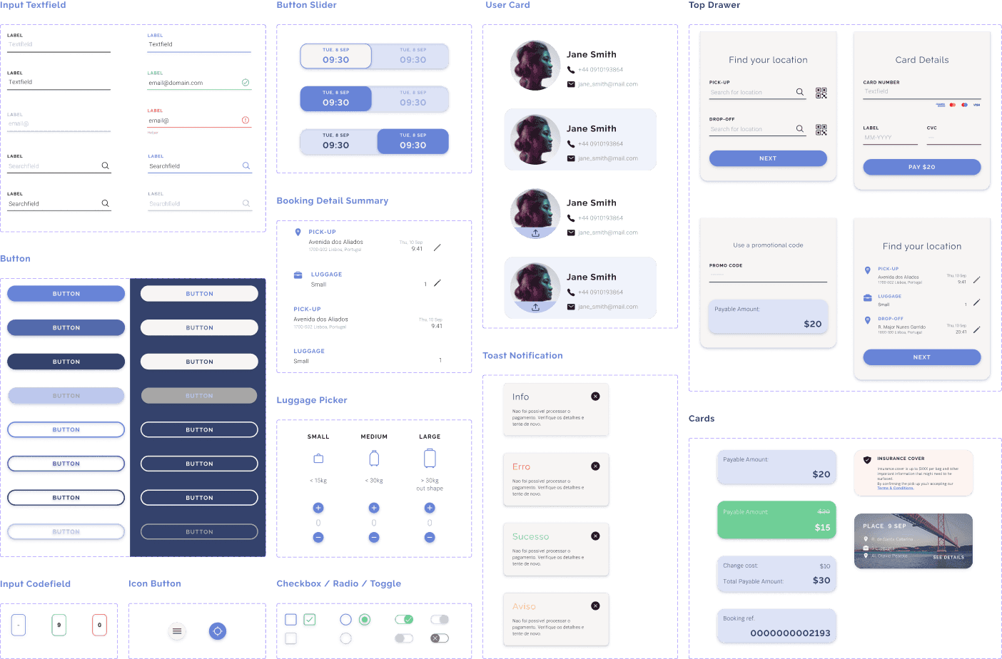Yonko Level interface component sheet
